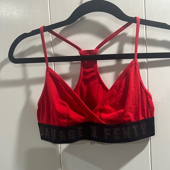 Savage X Fenty Red Bralette - Picture 1 of 5